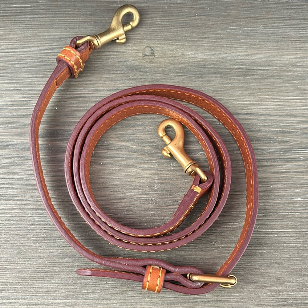 Dooney & Bourke Brown Leather Crossbody Replacement Strap
